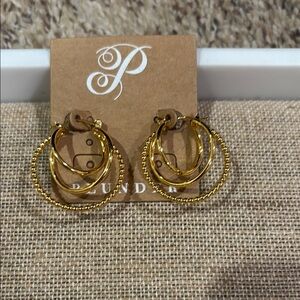 Gold Hoop Earrings